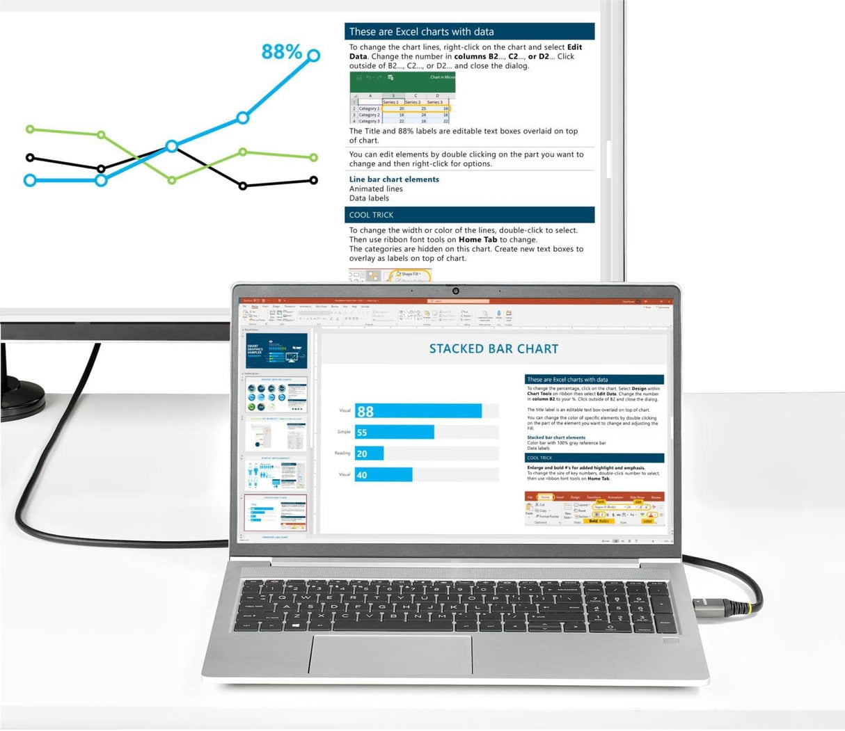 StarTech.com 10ft (3m) HDMI 2.1 Cable 8K - Certified Ultra High Speed HDMI Cable 48Gbps - 8K 60Hz/4K 120Hz HDR10+ eARC - Ultra HD 8K HDMI Cable - Monitor/TV/Display - Flexible TPE Jacket (HDMM21V3M)