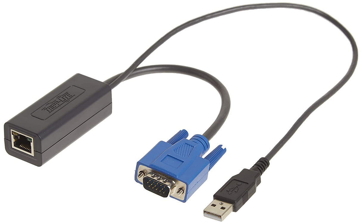 TRIPP LITE KVM Switch USB Server Interface Unit HD15 USB RJ45, 8 Pack (B078-101-USB-8) USB Server 8-Pack