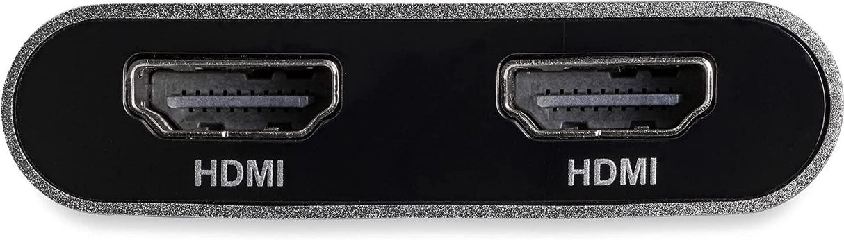 StarTech.com Thunderbolt 3 to Dual HDMI 2.0 Adapter - 4K 60Hz Thunderbolt 3 Certified - Dual Monitor HDMI Video Converter Adapter - Mac & Windows compatible - Dual 4K Display HDMI (TB32HD24K60) 2x HDMI (Dual 4K)