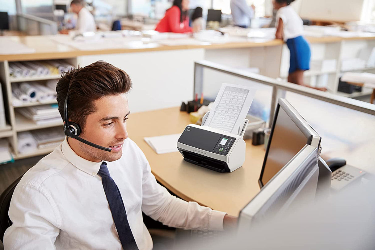 Fujitsu fi-8170 Professional High Speed Color Duplex Document Scanner - Network Enabled fi-8170 ADF (70 ppm)