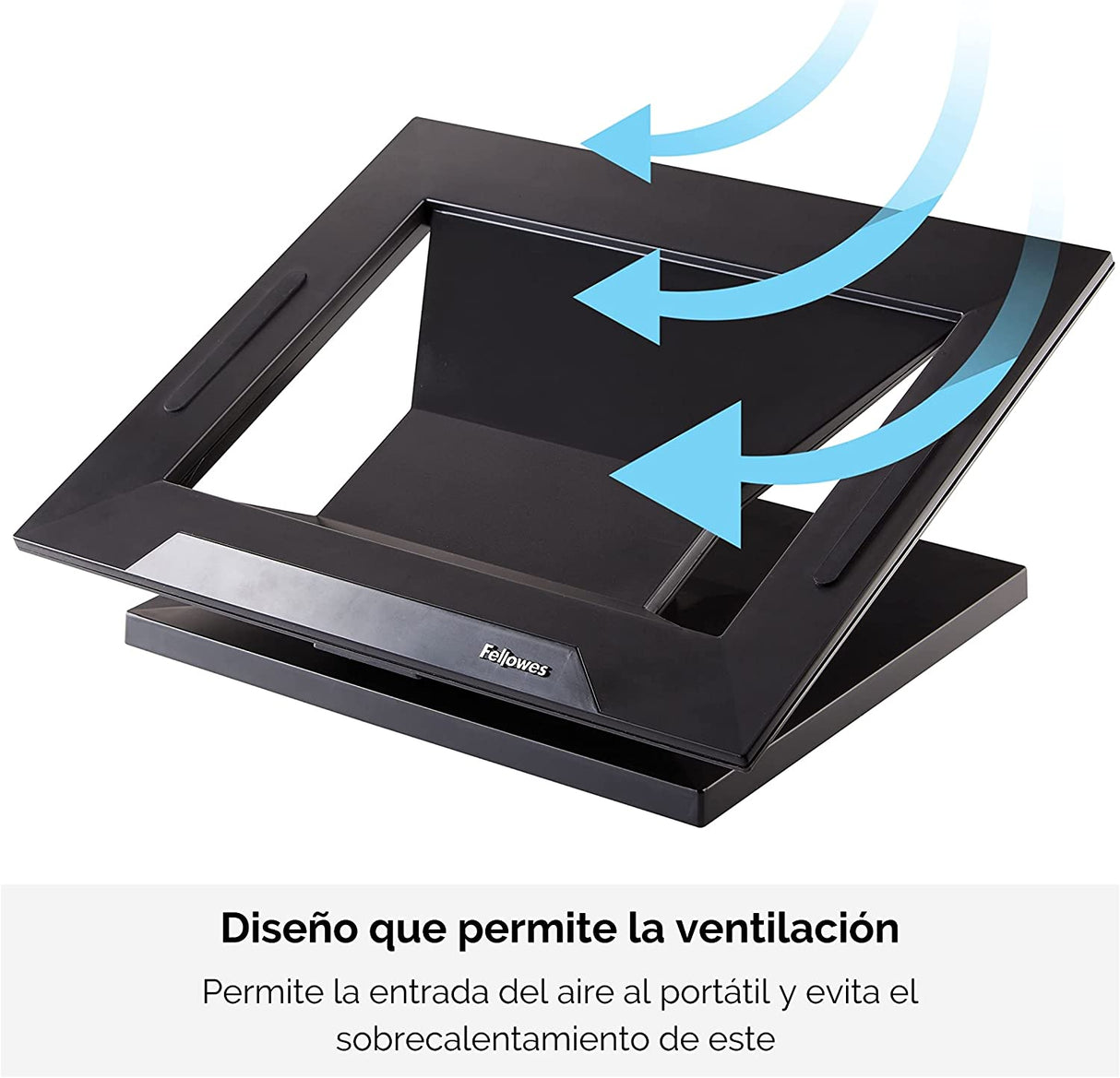 Fellowes Designer Suites Laptop Riser, Black (8038401)