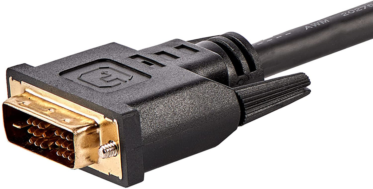 StarTech.com 6ft (1.8m) HDMI to DVI Cable, DVI-D to HDMI Display Cable (1920x1200p), 10 Pack, Black, 19 Pin HDMI to DVI-D Cable Adapter M/M, Digital Monitor Cable, DVI to HDMI Cord (HDMIDVIMM610PK) 6 ft / 2 m 10 pack