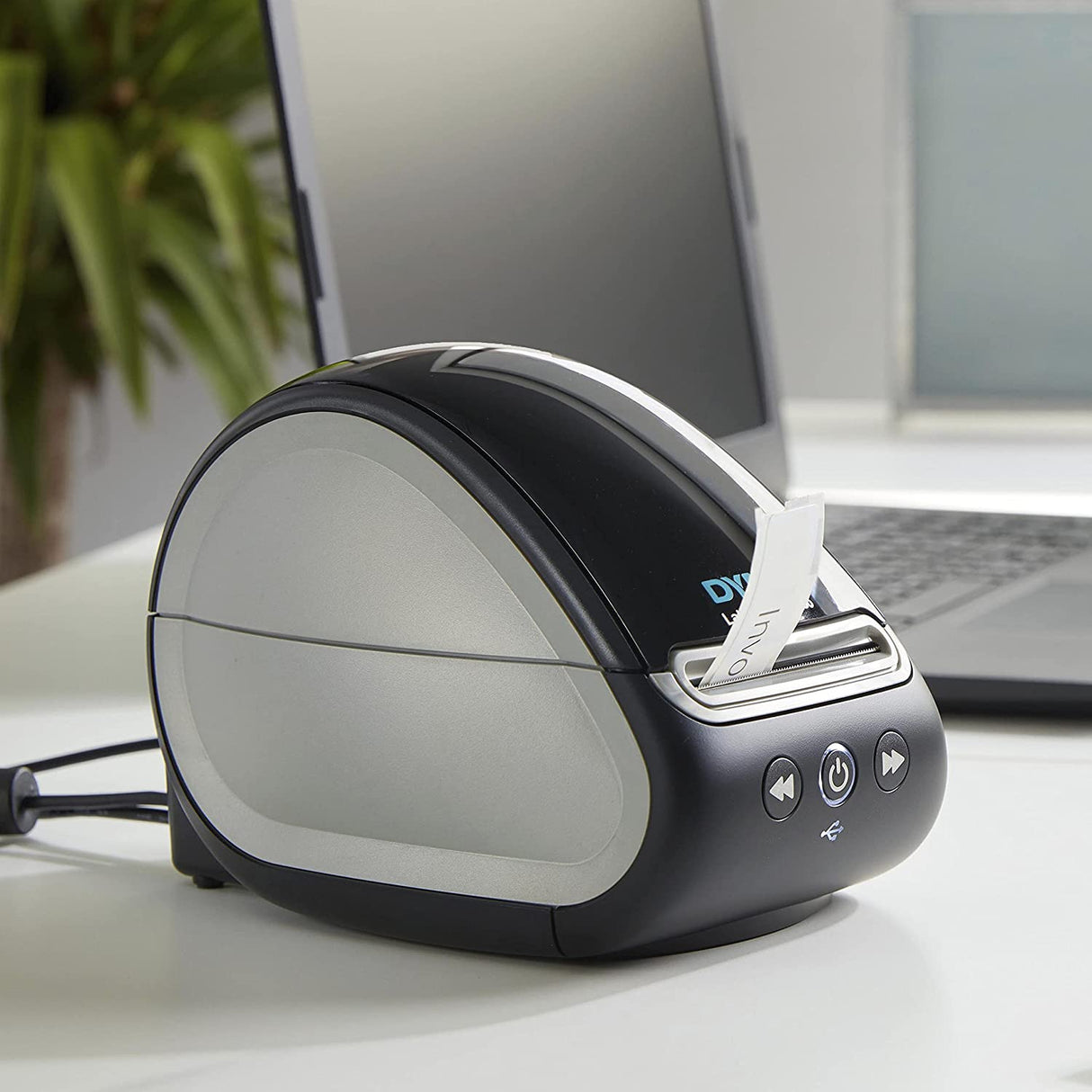 DYMO LabelWriter 550 Label Printer, Label Maker with Direct Thermal Printing, Automatic Label Recognition, Prints Address Labels, Shipping Labels, Mailing Labels, Barcode Labels, and More LabelWriter 550 Thermal Label Printers