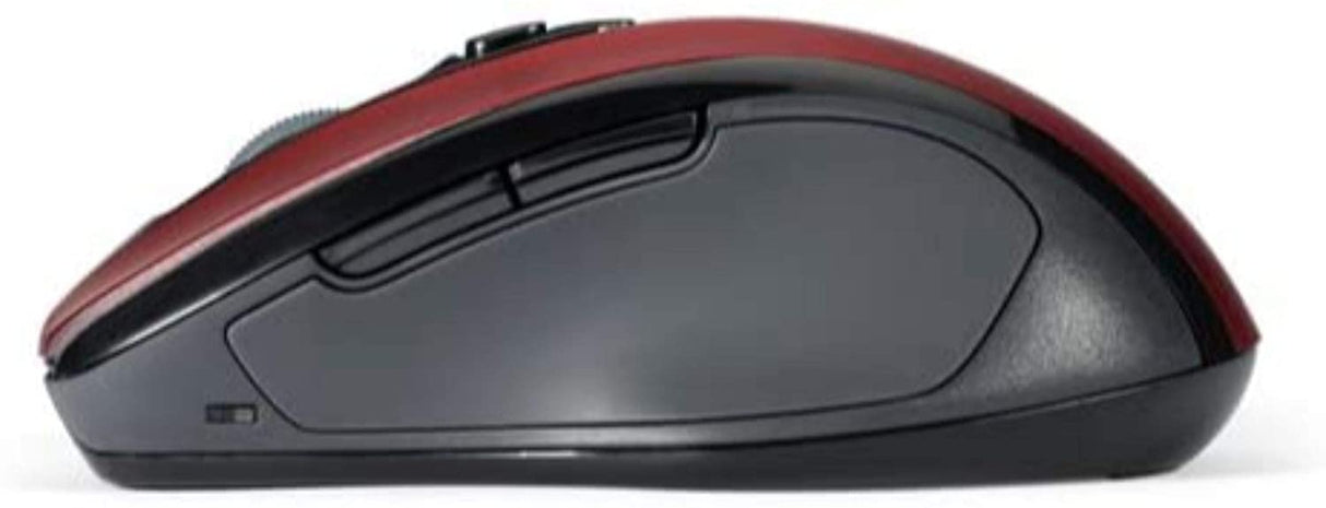 Kensington Pro Fit Mid-Size Wireless Mouse, Ruby Red (K72422AM), 1.4" x 2.6" x 4"