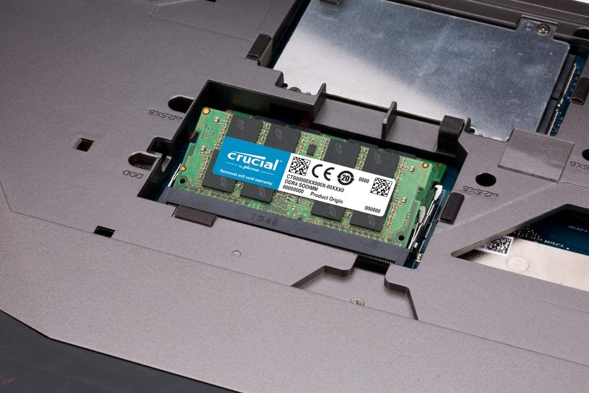 Crucial RAM 32GB DDR4 3200MHz CL22 (or 2933MHz or 2666MHz) Laptop Memory CT32G4SFD832A 32GB Single Rank 3200 MT/s Memory