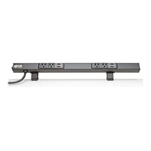 Tripp Lite Power Strip Mounting Clamps for PS- and SS-Series Bench-Mount Power Strips, Pack of 2 (PSSS2C)