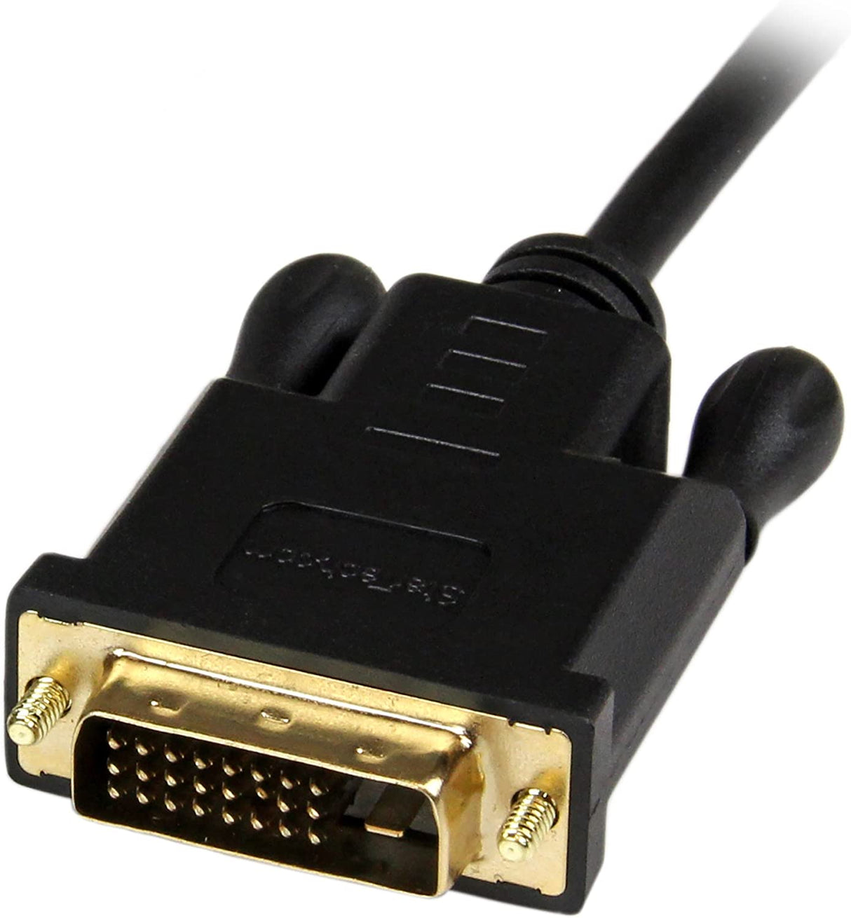 StarTech.com 6ft (1.8m) DisplayPort to DVI Cable - 1080p Video - Active DisplayPort to DVI Adapter Cable - DisplayPort to DVI-D Cable Single Link - DP 1.2 to DVI Monitor Cable Converter (DP2DVIMM6BS) 6 ft / 2 m
