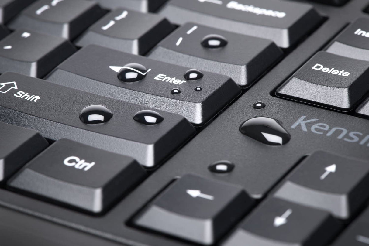 Kensington Pro Fit Low Profile Full Size Wireless Desktop Set (K75230US)