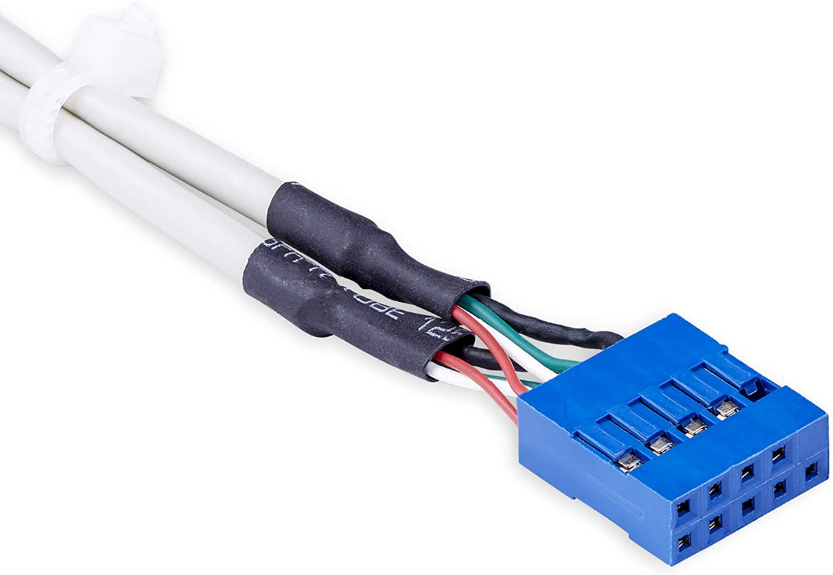StarTech.com 4 Port USB A Female Slot Plate Adapter - USB panel - 4 pin USB Type A (F) (USBPLATE4)