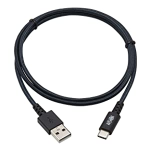 Tripp Lite Heavy Duty USB-A to USB C Charging Sync Cable Android M/3ft