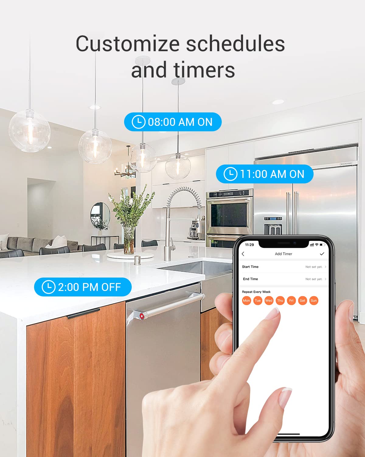 EZVIZ Smart Plug T30-A 1 Pack