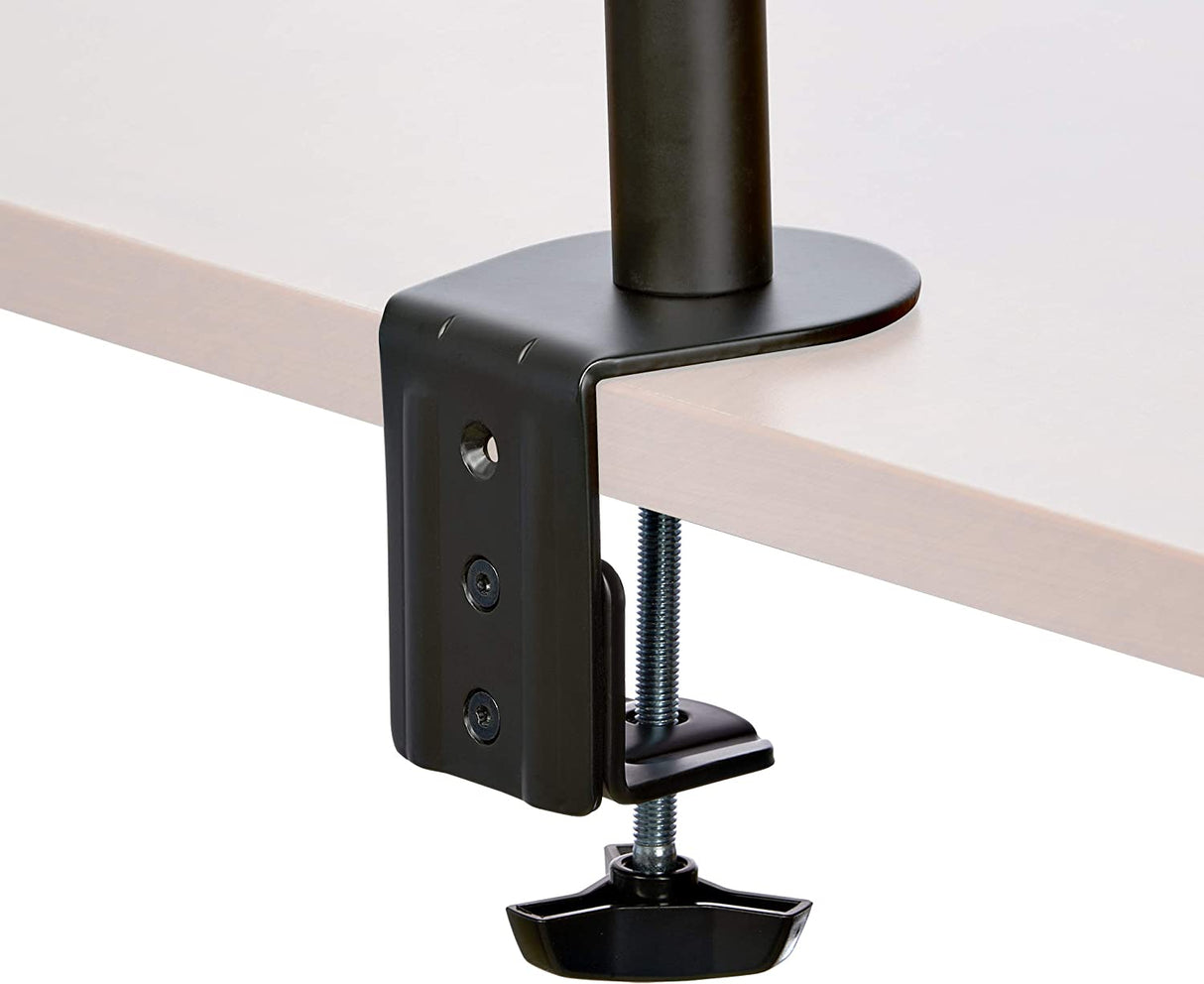 StarTech.com Desk Mount Dual Monitor Arm - Desk Clamp/Grommet VESA Monitor Mount for up to 32 inch Displays - Ergonomic Articulating Monitor Arm - Height Adjustable/Tilt/Swivel/Rotating (ARMDUAL2)
