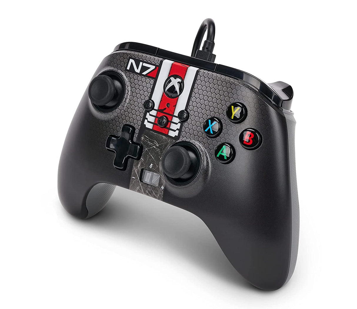 PowerA Enhanced Wired Controller for Xbox Series X|S – Mass Effect N7