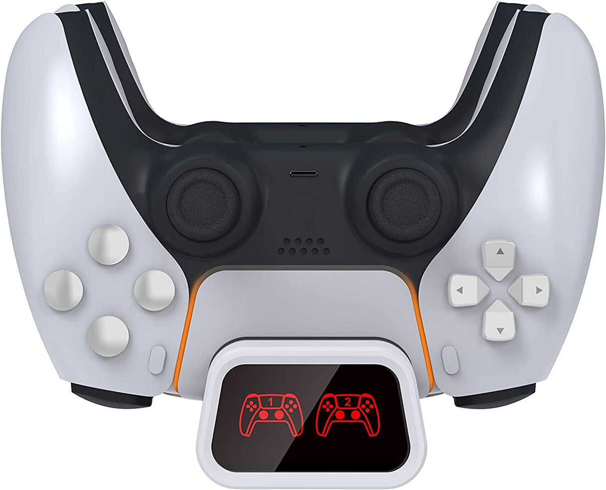 Verbatim Dual Charging Stand for use with Playstation 5 DualSense Wireless Controller 70725