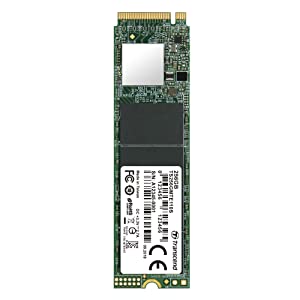 Transcend 256GB Nvme PCIe Gen3 X4 MTE110S M.2 SSD Solid State Drive TS256GMTE110S