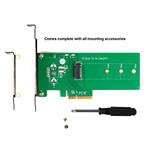 Vantec M.2 NVMe SSD PCIe x4 Adapter (UGT-M2PC100) 1x M.2 NVMe