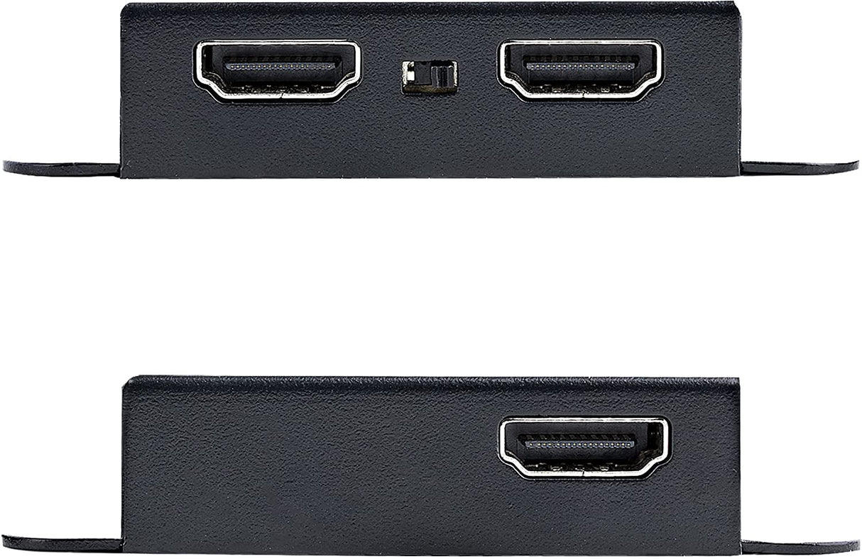 StarTech.com HDMI Extender Over CAT6/CAT5, 4K30Hz/130ft or 1080p/230ft Video Extender, HDMI Over Ethernet Extender, PoC HDMI Transmitter and Receiver Kit, IR Ext. - Local Video (EXTEND-HDMI-4K40C6P1)