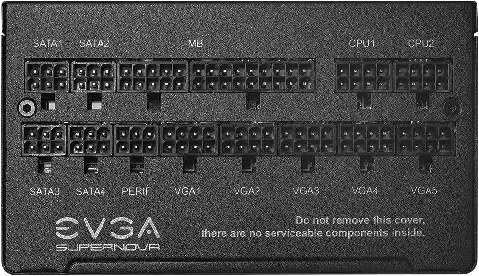 EVGA SuperNOVA 1000 GT, 80 Plus Gold 1000W, Fully Modular, Eco Mode with FDB Fan, 10 Year Warranty, Includes Power ON Self Tester, Compact 150mm Size, Power Supply 220-GT-1000-X1 1000W GT Power Supply