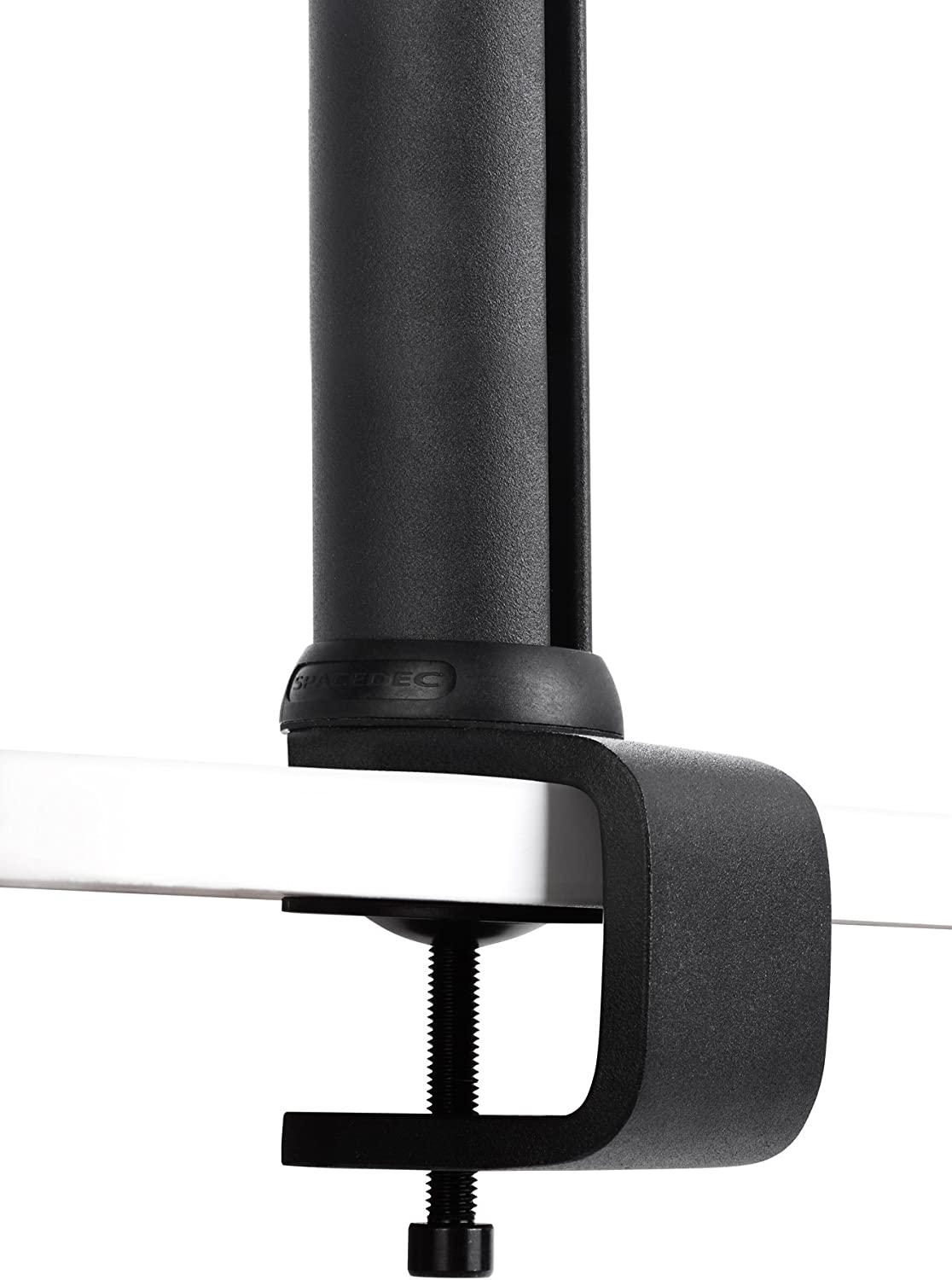 Atdec SD-DP-750 Spacedec Donut Pole Mount with Quick Release Mechanism and 75x75/100x100mm VESA Support, 29.5-Inch, Black Medium