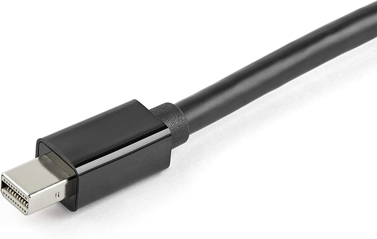 StarTech.com 6ft (2m) HDMI to Mini DisplayPort Cable 4K 30Hz - Active HDMI to mDP Adapter Converter Cable with Audio - USB Powered - Mac & Windows - Male to Male Video Adapter Cable (HD2MDPMM2M) 6 ft / 2 m
