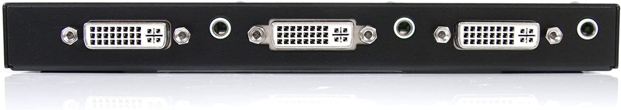 Startech 2 Port DVI Video Splitter with Audio - DVI Splitter with Audio - 2 Port DVI Splitter - DVI Video Splitter