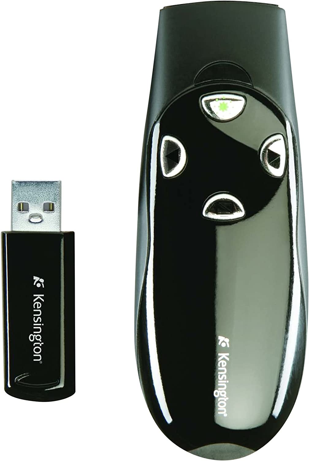 Kensington Radio Presentation Remote Control with 2 AAA Batteries, Black (K72353US)