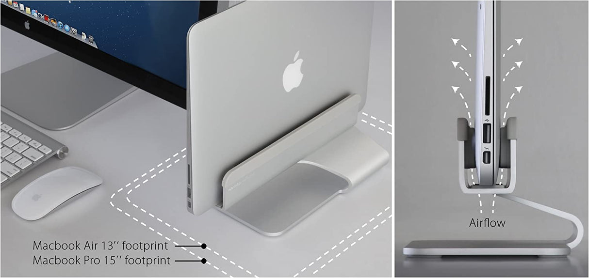 Rain Design 10038 mTower Vertical Laptop Stand - Space Gray