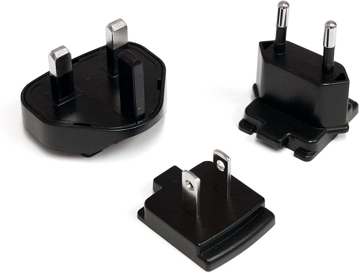 StarTech.com DC Adapter - 12V Adapter - 1.5A - Universal Power Adapter - AC Adapter - DC Power Supply - DC Power Cord - Replacement Adapter (IM12D1500P) Black 12V, 1.5A M-type Barrel Connector