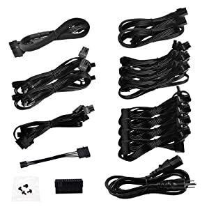 EVGA SuperNOVA 1000 G6, 80 Plus Gold 1000W, Fully Modular, Eco Mode with FDB Fan, 10 Year Warranty, Includes Power ON Self Tester, Compact 140mm Size, Power Supply 220-G6-1000-X1 1000W G6 Power Supply