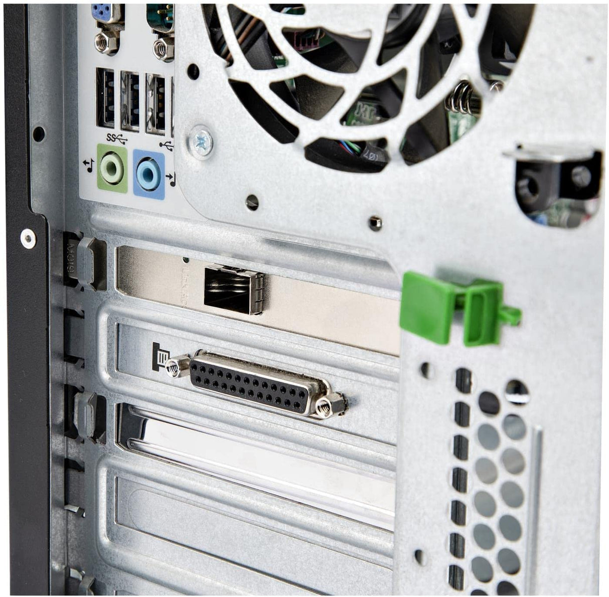 StarTech.com 10G PCIe SFP+ Card - Single SFP+ Port Network Adapter - Open SFP+ for MSA-Compliant Modules/Direct-Attach Cables - 10 Gigabit Fiber PCIe NIC - PCI Express SFP+ Network Card (PEX10GSFP)