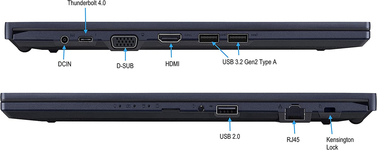 Asus B15 - B1500CBA-C73P-CA Intel Core™ i7-1255U Processor 1.7 GHz, 16GB, 512GB SSD , 15.6" FHD 16:9 AG, Windows 11 Pro, MIL-STD 810H English i7-1255U