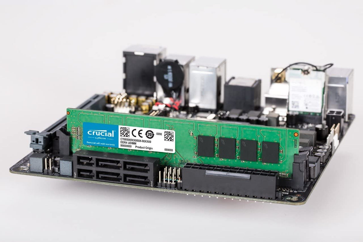 Crucial RAM 4GB DDR4 2400 MHz CL17 Desktop Memory CT4G4DFS824A Green/Black 4GB 2400MHz