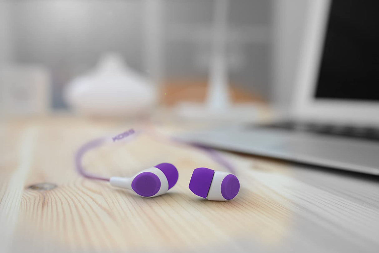 Koss KEB15i In-Ear Headphone, Purple