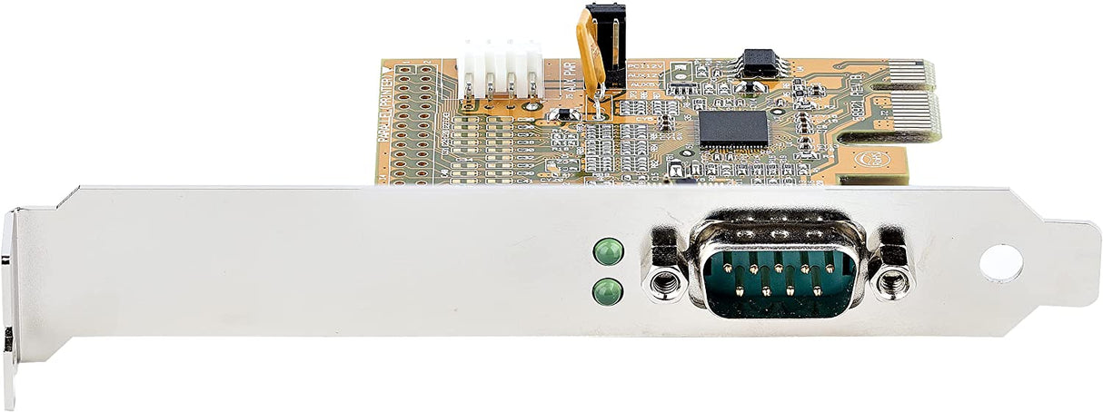 StarTech.com PCI Express Serial Card, PCIe to RS232 (DB9) Serial Interface Card, PC Serial Card, 16C1050 UART, Standard and Low Profile Brackets, COM Retention, Windows/Linux (11050-PC-SERIAL-CARD)