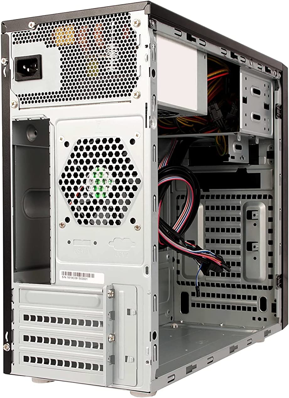 In Win EN708 Micro ATX Mini Tower Computer Case only, 5.25" Drive Bay x 1, USB 3.0 Front Ports x 2, HD Audio