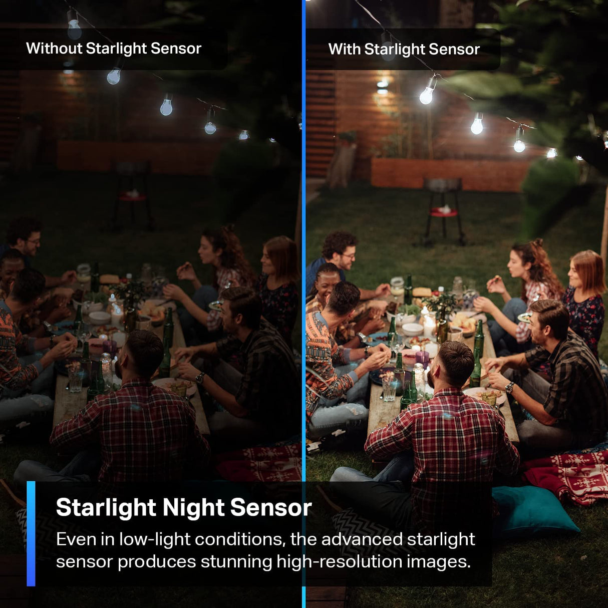 TP-Link Tapo 2K 4MP QHD Security Camera Outdoor Wired, IP66 Weatherproof, Motion/Person Detection, Works with Alexa & Google Home, Built-in Siren, Night Vision, Cloud/SD Card Storage (Tapo C320WS) 2K w/ Starlight Sensor