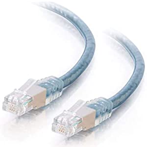C2g/ cables to go C2G RJ11 High-Speed Internet Modem Cable, 7 Foot Long, 28721 Transparent Blue
