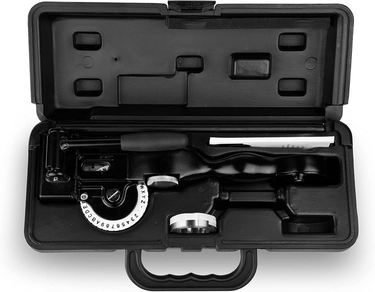 DYMO - D101105 Rhino Labeller, 1011 Metal Tape Embossing System Kit, 1-Carded (M1101) Black