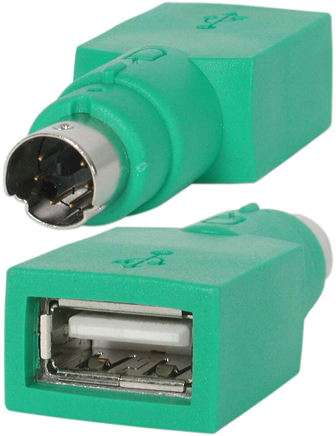StarTech.com Replacement USB Mouse to PS/2 Adapter - F/M - USB mouse to PS2 Adapter - USB to PS2 Adapter - (GC46FM),Green