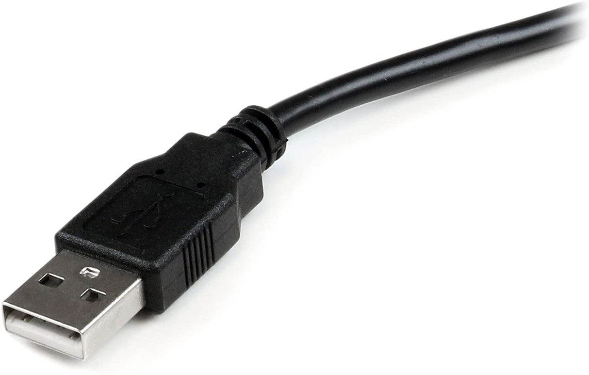 StarTech.com 6 ft / 2m USB to DB25 Parallel Printer Adapter Cable - 2 Meter USB to IEEE-1284 Printer Cable - USB A to DB25 M/F (ICUSB1284D25) USB to Parallel (DB25) 6ft