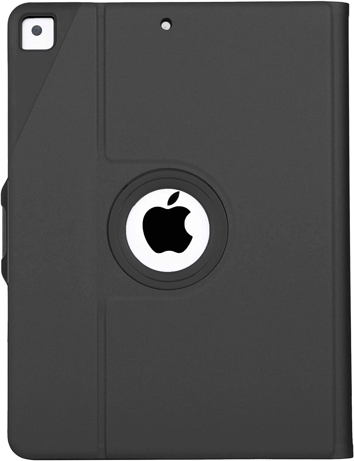 Targus VersaVu Apple iPad (7/8/9th Gen) 10.2-inch, iPad Air 10.5-inch, and iPad Pro 10.5-inch, Slim Lightweight Smart Shell Stand, Shock Proof, Audio Boost, Secure Closure, Black (THZ863GL) iPad (8th and 7th gen) Black