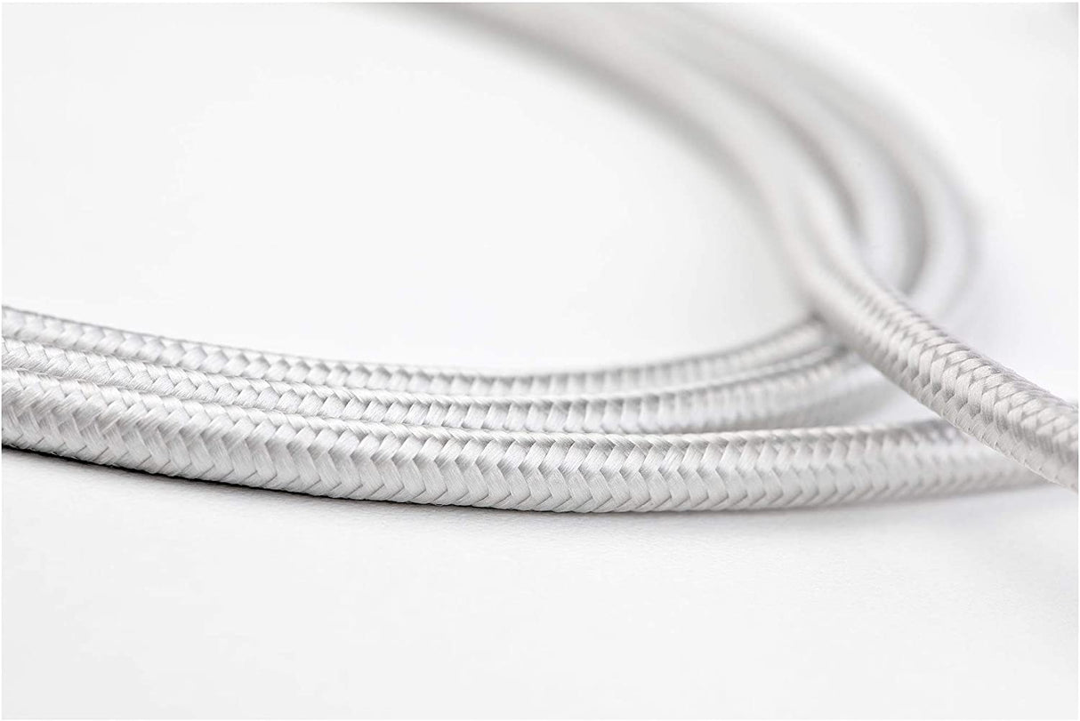 StarTech.com USB Multi Charging Cable - 3.3 ft / 1m - Lightning / USB-C / Micro-USB - Braided - MFi Certified - USB 2.0 - 3 in 1 Charging (LTCUB1MGR) Silver 3.3 ft. / 1 m