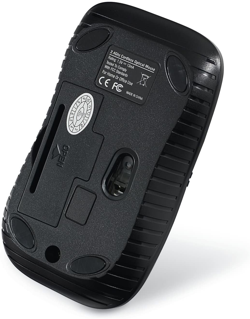 Verbatim Wireless Notebook Optical Mouse, Commuter Series – Matte Black