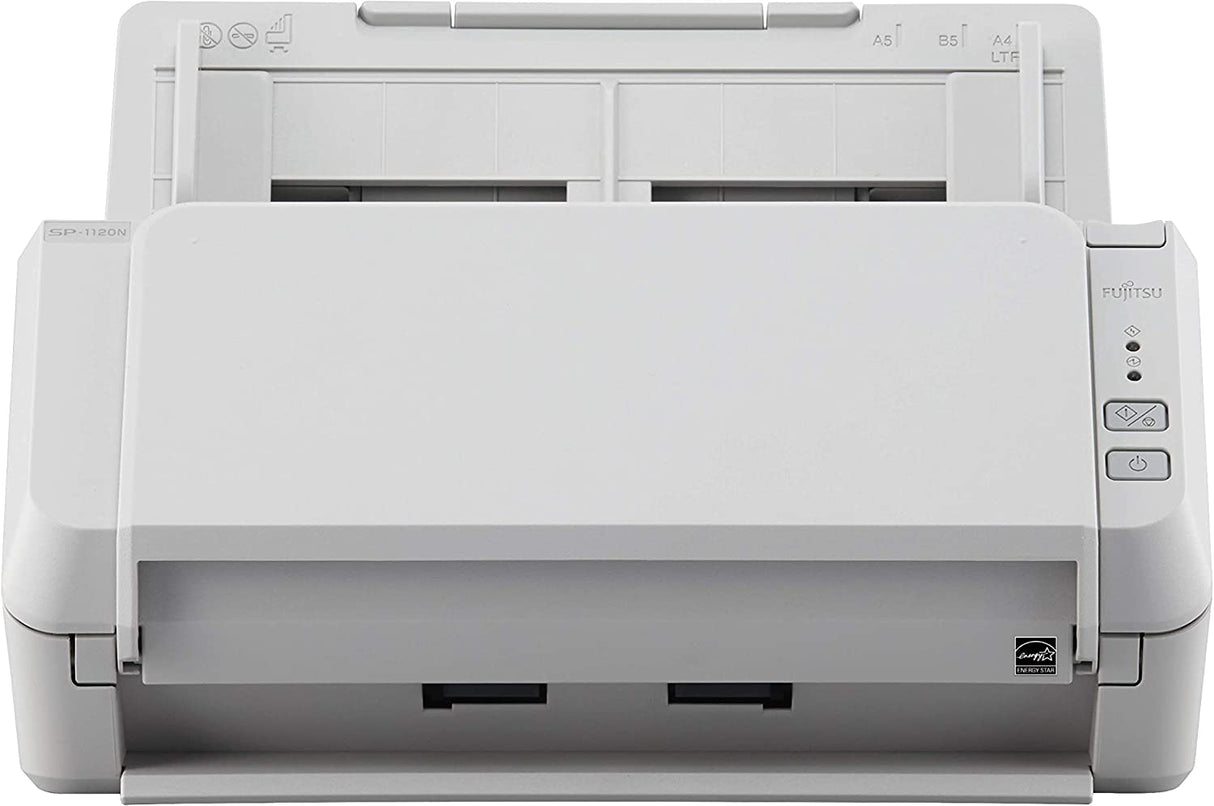 Fujitsu SP-1120N Price Performing, Network Enabled Color Duplex Document Scanner with Auto Document Feeder (ADF) SP-1120N Network Scanner (20 ppm)