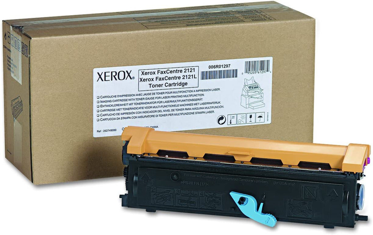 Xerox FaxCentre 2121 Black Toner Cartridge (6,000 Pages) - 006R01297