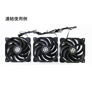 XPG Vento Computer Case Fan 120mm: 23 dBA Fan Noise - 3 Pin Connector - 45.3 CFM Max Air Flow - Rifling Bearing - 120 x 120 x 25mm - 2 Yr Warranty