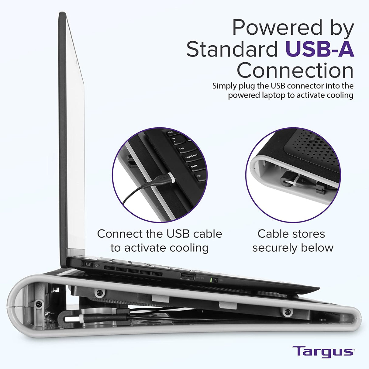 Targus 17 inch Dual Fan Lap Chill Mat - Soft Neoprene Laptop Cooling Pad, Heat Protection Laptop Cooler, Dual-Fan Heat Dispersion & Cooler Master NotePal X-Slim Ultra-Slim Laptop Cooling Pad,Black