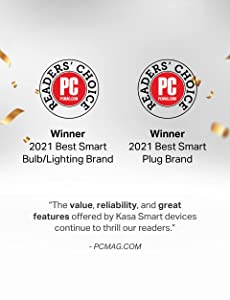 Kasa Smart Plug Power Strip KP303, Surge Protector with 3 Individually Controlled Smart Outlets and 2 USB Ports, Works with Alexa & Google Home, No Hub Required , White