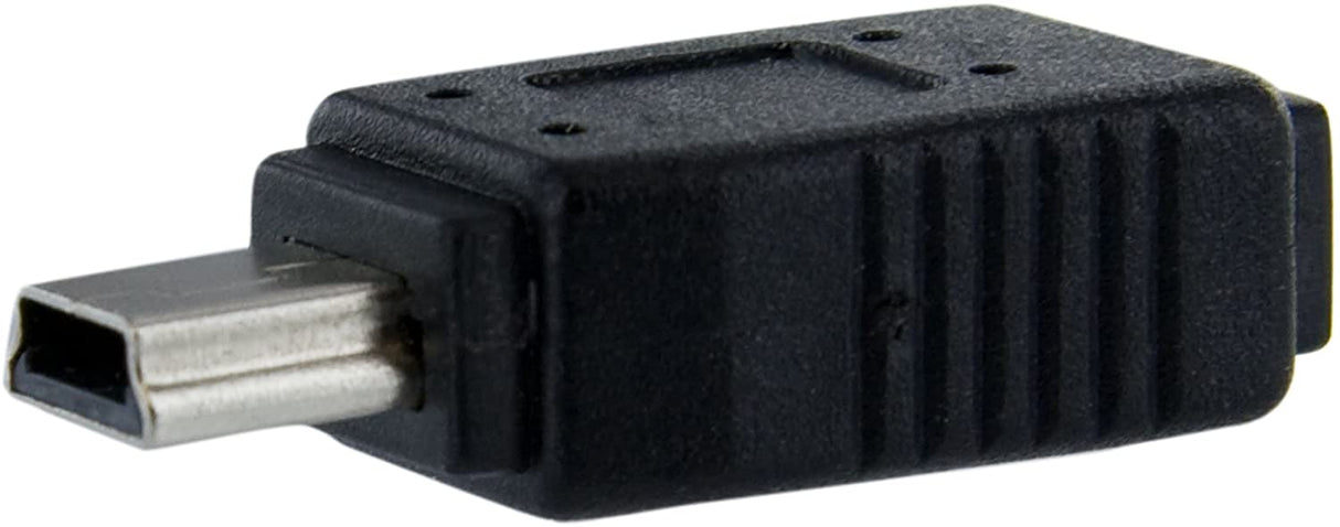 StarTech.com Micro USB to Mini USB 2.0 Adapter - Micro USB (f) to Mini USB (m) (UUSBMUSBFM) Black Adapter Micro USB Female to Mini USB Male