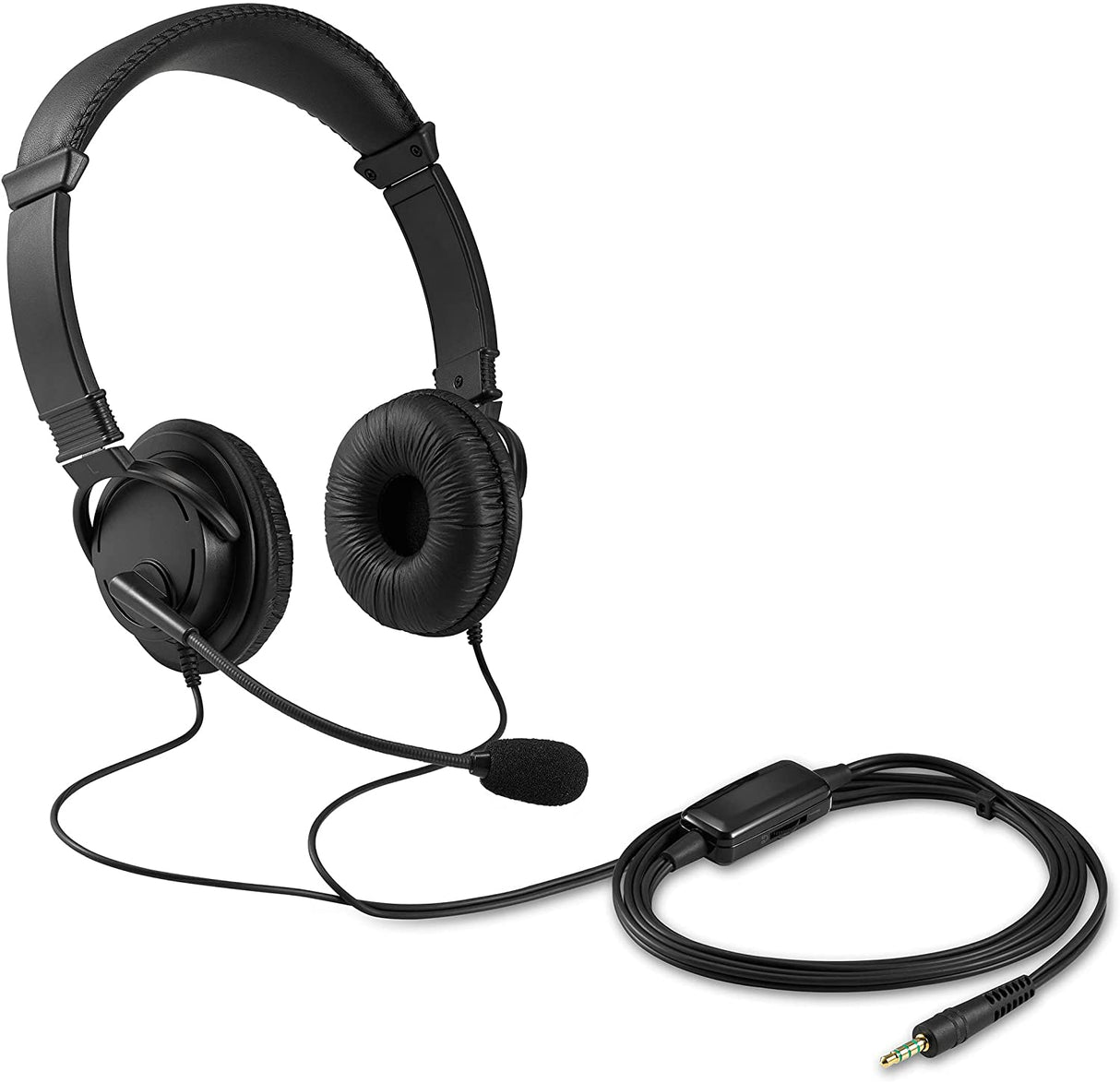 Kensington Hi-Fi Headphones with Mic & Volume Control Button (K33597WW)